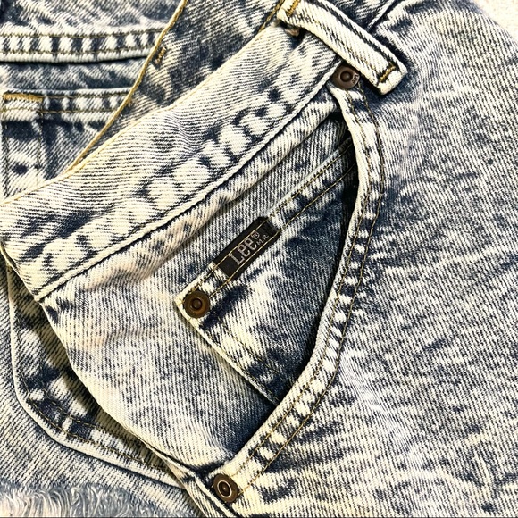 Lee Vintage Super-Fringe Denim Cheeky Short - Picture 2 of 4